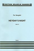 Product Cover for Per Norgard: Heyday's Night (Score And Parts)  Music Sales America  by Hal Leonard