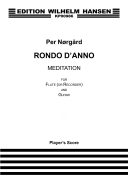 Rondo d'Anno - Meditation for Flute (or Recorder) and Guitar<br><br>Player's Score
