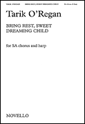Bring Rest, Sweet Dreaming Child SA with Harp