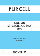 Ode On St Cecilia's Day 1692 Purcell Society Volume 8<br><br>Full Score