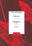 Product Cover for Opening Piece from Glassworks Solo Piano Music Sales America  by Hal Leonard