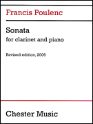 Sonata for Clarinet and Piano Revised Edition, 2006