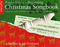 Cover for Recorder From The Beginning: Christmas Songbook Pupil's Book : Music Sales America by Hal Leonard