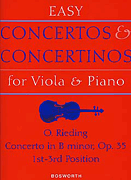 Cover for Concerto in B Minor for Viola and Piano Op. 35 : Music Sales America by Hal Leonard