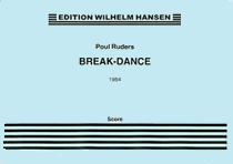 Product Cover for Poul Ruders: Break-Dance (Score)  Music Sales America  by Hal Leonard