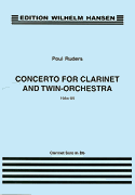 Poul Ruders: Concerto For Clarinet And Twin Orchestra (Clarinet Part)