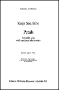 Cover for Kaija Saariaho: Petals : Music Sales America by Hal Leonard