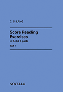 Score Reading Exercises – Book 2 for Organ