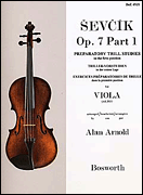 Cover for Viola Studies Op. 7 Part 1: Preparatory Trill Studies : Music Sales America by Hal Leonard