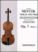Cover for The Original Sevcik Violin Studies, Op. 7 – Part 1 : Music Sales America by Hal Leonard