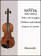 Cover for Sevcik Violin Studies: Scales and Arpeggios : Music Sales America by Hal Leonard