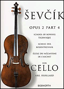 Cover for Sevcik for Cello – Opus 2, Part 4 : Music Sales America by Hal Leonard