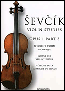 Cover for Sevcik Violin Studies – Opus 1, Part 3 : Music Sales America by Hal Leonard