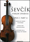 Cover for School of Violin Technique Op. 1, Part 4 : Music Sales America by Hal Leonard