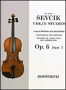Cover for Sevcik Violin Studies – Opus 6, Part 7 : Music Sales America by Hal Leonard