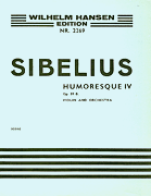 Product Cover for Jean Sibelius: Humoresque IV Op.89b (Score)  Music Sales America  by Hal Leonard