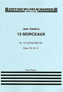 Cover for Jean Sibelius: 13 Pieces Op.76 No.12 'Capriccietto' : Music Sales America by Hal Leonard