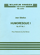 Jean Sibelius: Humoresque No.1 Op.87 No.1 (Violin/Piano)