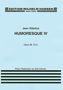 Jean Sibelius: Humoresque IV Op.89 No.2 (Violin/Piano)