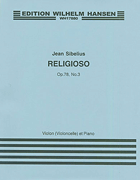 Cover for Jean Sibelius: Religioso Op.78 No.3 : Music Sales America by Hal Leonard