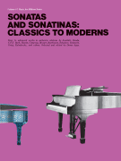 Sonatas and Sonatinas: Classics to Moderns Music for Millions Series