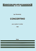 Concertino (1920) for String Quartet