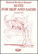 Cover for Richard Rodney Bennett: Suite For Skip And Sadie For Piano Duet : Music Sales America by Hal Leonard