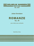 Romance, Op. 26 for Violin or Viola, Piano Accompaniment and Orchestra