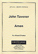 Product Cover for John Tavener: Amen (Score)  Music Sales America  by Hal Leonard