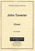 Product Cover for John Tavener: Chant For Guitar  Music Sales America  by Hal Leonard