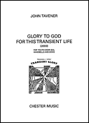 Product Cover for Glory to God for This Transient Life  Music Sales America  by Hal Leonard