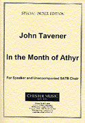 Product Cover for John Tavener: In The Month Of Athyr  Music Sales America  by Hal Leonard
