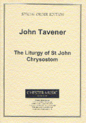 Product Cover for The Liturgy of St. John Chrysostom