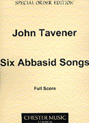Product Cover for Six Abbasid Songs for Tenor Solo, 3 Flutes (doubling alto flutes) and PercussionSc Music Sales America  by Hal Leonard