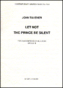 Product Cover for John Tavener: Let Not The Prince Be Silent  Music Sales America  by Hal Leonard