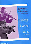 Cover for Pyotr Ilyich Tchaikovsky: Violin Concerto In D (Op.35) : Music Sales America by Hal Leonard