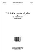 This Is the Record of John (Alto Verse)