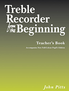 Cover for Treble Recorder from the Beginning – Teacher's Book : Music Sales America by Hal Leonard