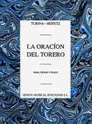 Cover for Turina/Heifetz: La Oracion Del Torero : Music Sales America by Hal Leonard