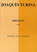 Product Cover for Joaquin Turina: Trio En Fa Piano, Violin and Cello Music Sales America  by Hal Leonard