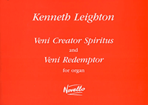 Product Cover for Kenneth Leighton: Veni Creator Spiritus And Veni Redemptor For Organ