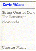 Product Cover for Kevin Volans: String Quartet No. 4 'The Ramanujan Notebooks' (Score)  Music Sales America  by Hal Leonard