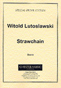 Product Cover for Witold Lutoslawski: Strawchain  Music Sales America  by Hal Leonard