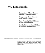 Product Cover for Witold Lutoslawski: Trois Poemes D'henri Michaux (Score)  Music Sales America  by Hal Leonard