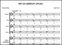 Product Cover for My Guardian Angel SATB Music Sales America  by Hal Leonard