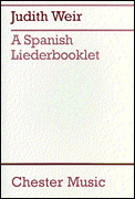 Product Cover for Judith Weir: A Spanish Liederbooklet  Music Sales America  by Hal Leonard