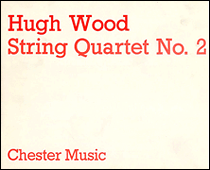 Product Cover for Hugh Wood: String Quartet No.2 Op.13 (Study Score)  Music Sales America  by Hal Leonard