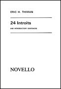 24 Introits and Introductory Sentences Vocal Score