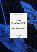 Cover for Angela Morley: Four Characters for Clarinet and Piano : Music Sales America by Hal Leonard
