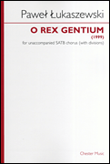 Cover for O Rex Gentium : Music Sales America by Hal Leonard